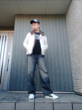 「Avail（アベイル）のアイテム」を使った、SHINSUKEさん（メンズ・179cm）の冬コーディネート