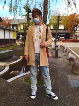 「Avail（アベイル）のアイテム（ジャケット/アウター）」を使った、SHINSUKEさん（メンズ・180cm）の冬コーディネート