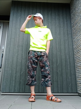 「AEON STYLE（イオンスタイル）のアイテム」を使った、SHINSUKEさん（メンズ・180cm）の秋コーディネート