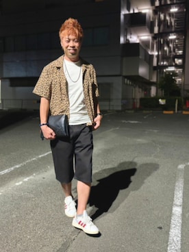 「ドン・キホーテ（ドンキホーテ）のアイテム」を使った、SHINSUKEさん（メンズ・179cm）の夏コーディネート