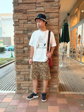 「Avail（アベイル）のアイテム」を使った、SHINSUKEさん（メンズ・179cm）の夏コーディネート