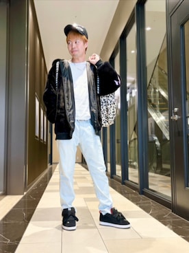 「DC SHOES（ディーシーシューズ）のアイテム」を使った、SHINSUKEさん（メンズ・179cm）の冬コーディネート