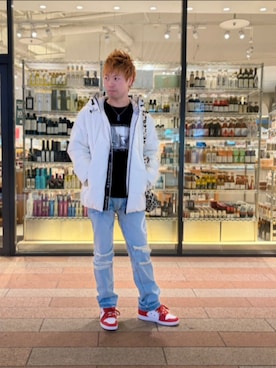 「DC SHOES（ディーシーシューズ）のアイテム」を使った、SHINSUKEさん（メンズ・179cm）の冬コーディネート