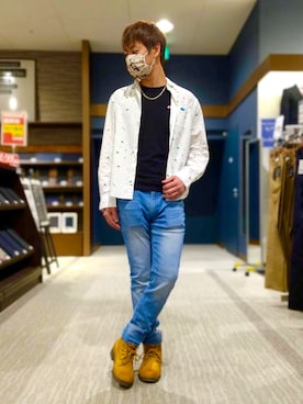 「semantic design（セマンティックデザイン）のアイテム」を使った、SHINSUKEさん（メンズ・180cm）の春コーディネート