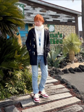 「Avail（アベイル）のアイテム」を使った、SHINSUKEさん（メンズ・179cm）の春コーディネート