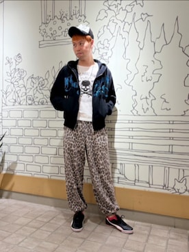 「Avail（アベイル）のアイテム（パンツ）」を使った、SHINSUKEさん（メンズ・179cm）の春コーディネート