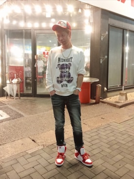 「Avail（アベイル）のアイテム」を使った、SHINSUKEさん（メンズ・179cm）の春コーディネート
