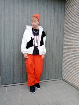 「Avail（アベイル）のアイテム」を使った、SHINSUKEさん（メンズ・179cm）の冬コーディネート