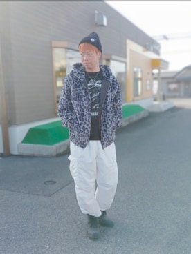 「Avail（アベイル）のアイテム」を使った、SHINSUKEさん（メンズ・179cm）の冬コーディネート