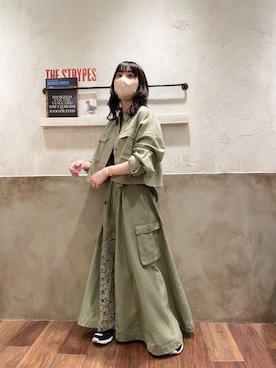 「cepo（セポ）のアイテム（その他アウター）」を使った、yuukiさん（レディース・146cm）の夏コーディネート