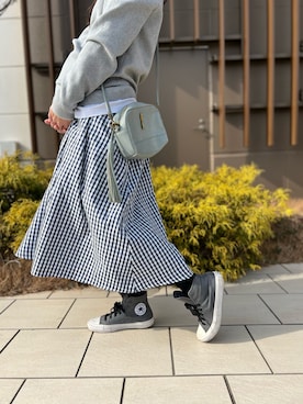 「CHOCOA（チョコア）のアイテム」を使った、maiさん（レディース・160cm）の冬コーディネート