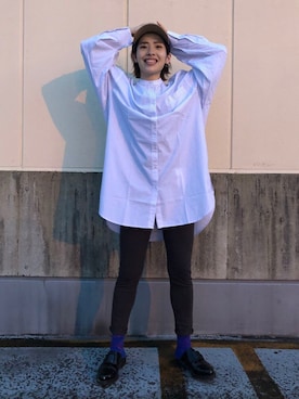 「BACK NUMBER（バックナンバー）のアイテム（キャップ）」を使った、マツミ(相互フォロー)さん（レディース・160cm）の夏コーディネート