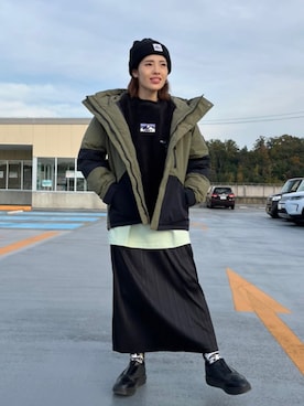 「CAMP7（キャンプセブン）のアイテム」を使った、マツミ(相互フォロー)さん（レディース・160cm）の秋コーディネート