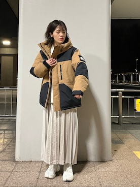 「CAMP7」｜「アイテム（ジャケット/アウター）」を使った、マツミ(相互フォロー)さん（レディース・160cm）の冬コーディネート