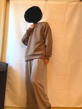 「Kappa（カッパ）のアイテム（スラックス）」を使った、みやごさん（メンズ・173cm）の冬コーディネート