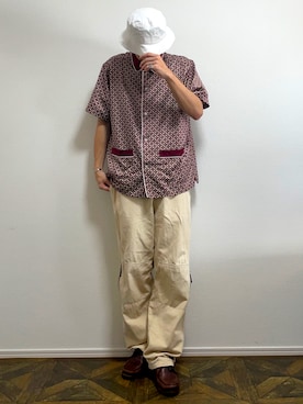 「C.E（シーイー）のアイテム（帽子）」を使った、hirosewさん（メンズ・180cm）の秋コーディネート