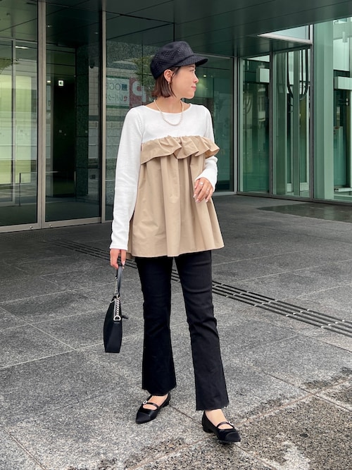 パンツ Reformation Reformation Pierre Vented Pants in Blue | Lyst