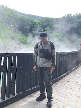 「wisdom（ウィズダム）のアイテム」を使った、levishenさん（メンズ・178cm）の冬コーディネート