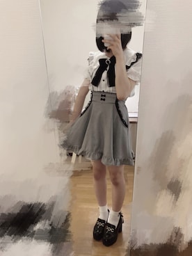 スカート グレー系 を使った 量産型 の人気ファッションコーディネート Wear