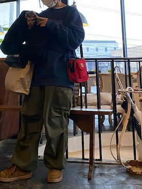 「ES（エス）のアイテム」を使った、ありんさん（レディース・160cm）の冬コーディネート