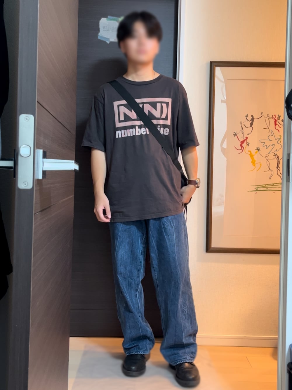 LIDNM　VINTAGE SLUB STRAIGHT DENIM VINTAGE SLUB STRAIGHT DENIM