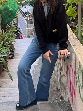 「Levi's（リーバイス）のアイテム（トップス）」を使った、范.さん（レディース・165cm）の春コーディネート