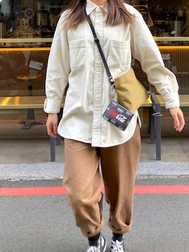 「アイテム（コインケース）」を使った、范.さん（レディース・165cm）の秋コーディネート