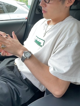 「mindseeker（マインドシーカー）のアイテム」を使った、Kawase Yutoさん（メンズ・180cm）の秋コーディネート