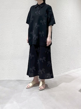 「yuw（ユウ）のアイテム」を使った、meyuwさん（レディース・155cm）の夏コーディネート