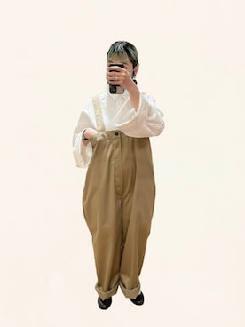 「Yarmo（ヤーモ）のアイテム」を使った、ten2152さん（レディース・152cm）の春コーディネート