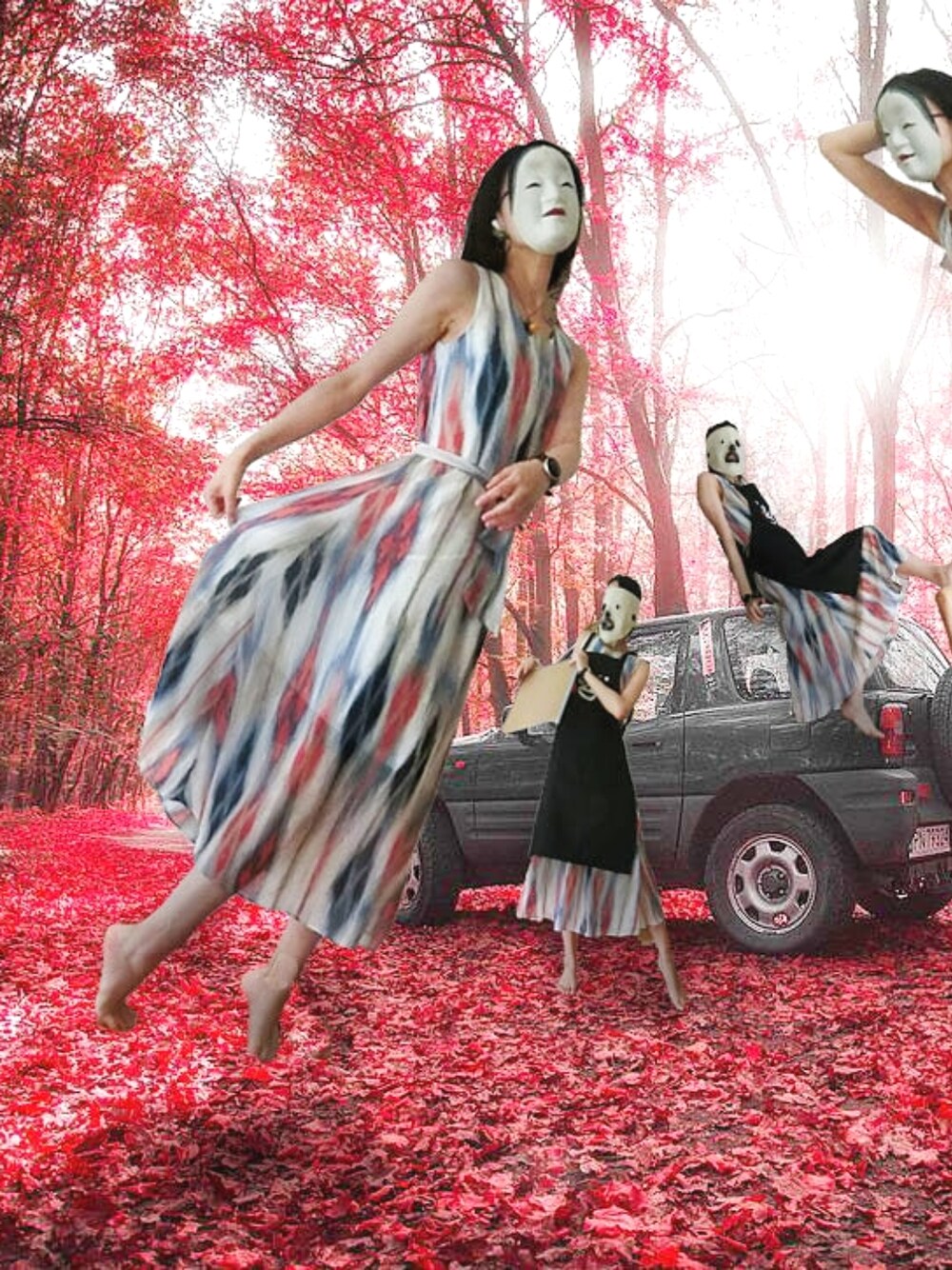 その他のワンピースを着用したレディースの夏コーディネートの1枚目の写真