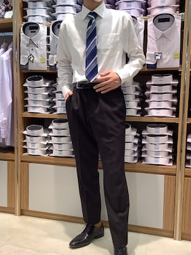 SHIRTS PLAZA 長町ララガーデン店さん（メンズ・180cm）の秋コーディネート