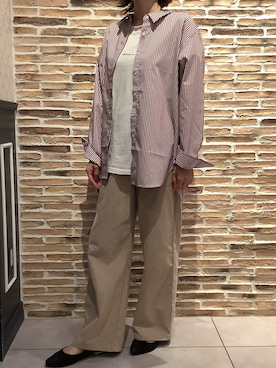 BRICK HOUSE by Tokyo Shirts 富士見ららぽーと店さんのコーディネート