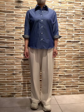 BRICK HOUSE by Tokyo Shirts 富士見ららぽーと店さんのコーディネート