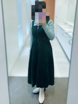 「axes femme（アクシーズファム）のアイテム（Tシャツ/カットソー）」を使った、manmaru2828さん（レディース・151cm）の秋コーディネート
