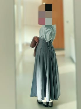 「AND COUTURE（アンドクチュール）のアイテム」を使った、manmaru2828さん（レディース・151cm）の秋コーディネート