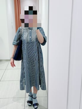 「チャイハネ（チャイハネ）のアイテム（ワンピース/ドレス）」を使った、manmaru2828さん（レディース・151cm）の夏コーディネート