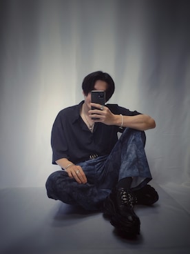 「ADRER（アドラー）のアイテム」を使った、SINNさん（メンズ・176cm）の夏コーディネート