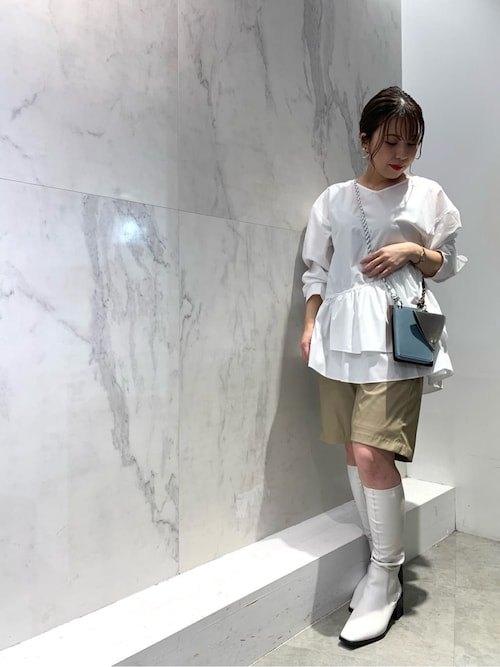 ハーフパンツレディース ELENDEEK ELENDEEK パンツ フェイクレザーハーフパンツ レディース