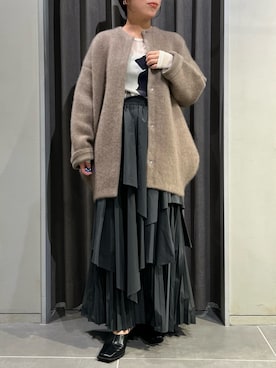 「アイテム（ブーティ）」を使った、kahoさん（レディース・153cm）の夏コーディネート