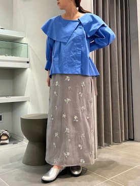 「ビジュー」｜kahoさん（レディース・153cm）の秋コーディネート