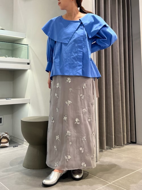 タックギャザースカート【セットアップ対応】（スカート