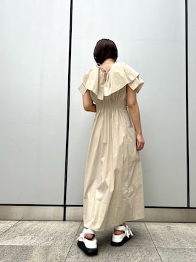 「フィット&フレア」｜kahoさん（レディース・153cm）の夏コーディネート