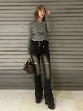 wakabaさん(レディース・154cm)の冬コーディネート