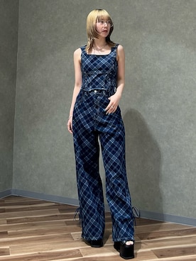 「EMODA（エモダ）のアイテム（アクセサリー）」を使った、wakabaさん（レディース・154cm）の春コーディネート