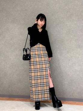 wakabaさん（レディース・154cm）の冬コーディネート