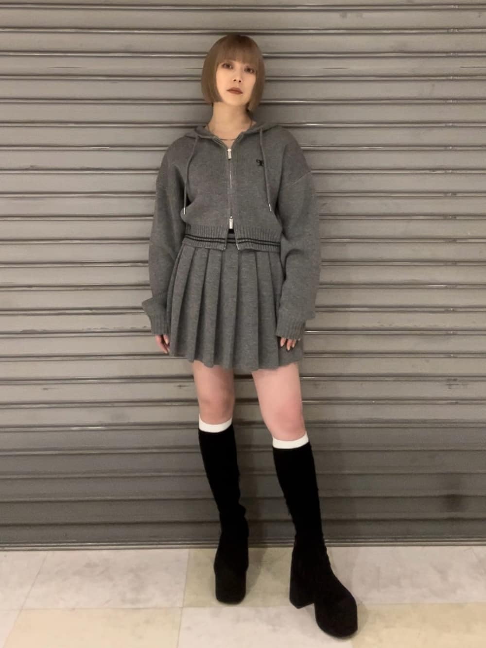 EMODA セットアップ チューズ ニット セットアップ 2023秋冬トレンド