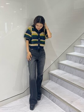 鈴木華澄さん（レディース・153cm）の秋コーディネート