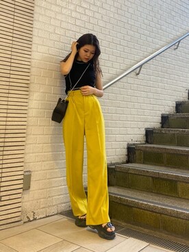 鈴木華澄さん（レディース・153cm）の春コーディネート