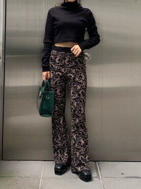 鈴木華澄さん（レディース・153cm）の秋コーディネート